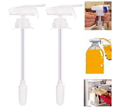 Yunshu 2 stk magisk elektrisk vandhane dispenser til mælkesaftspild drikkevaredispenser hvid 1PCS