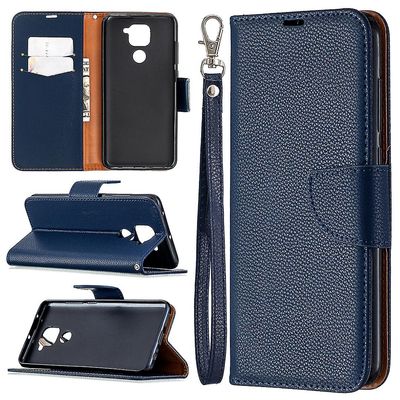 Gangxun Flip taske til Xiaomi Redmi Note 9 Blå