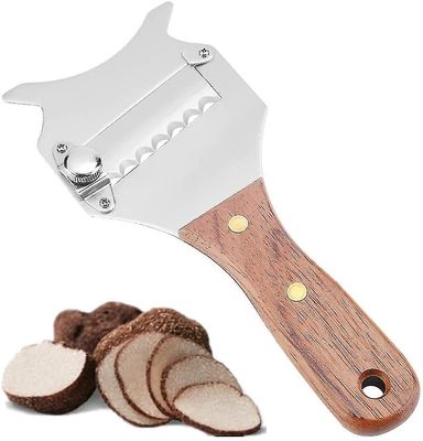 rustfritt stål trøffel kniv svart trøffel skiver skiver sjokolade chip kniv