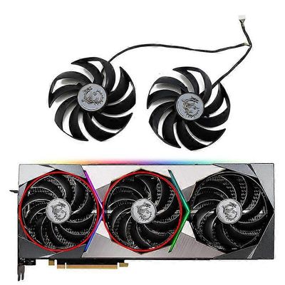 95 mm: n PLD10010B12HH GPU-jäähdyttimen tuulettimen vaihto MSI GeForce RTX 3070 3070Ti 3080 3080Ti 3090 Ti SUPRIM X -näytönohjaimelle AB-Fan