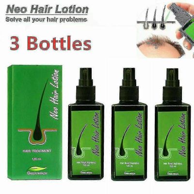 Conly 1/2/3kpl 120ml Neo Hair Regrowth Lotion Hiushoito Hiustenhoito Hiustenlähtö Öljy Kaljuuntuminen hiustenlähtöä estävä hiustenlähtö mikroneulat...