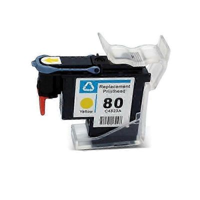 C4820a C4821a C4822a C4823a 80 Tulostuspää Compale for Hp80 hv Designjet 1050 1055 1055cm 1050c Plus tulostuspää Keltainen