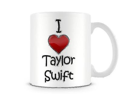 Jeg elsker Taylor Swift trykte krus