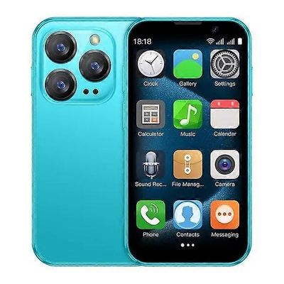 Rainbuvvy SOYES XS18 Android-älypuhelin 3,0 tuuman 2 Gt RAM-muistia 16 Gt ROM neliytiminen kaksois-SIM-kortti 5MP kasvotunnus Type-C Bluetooth WIFI...
