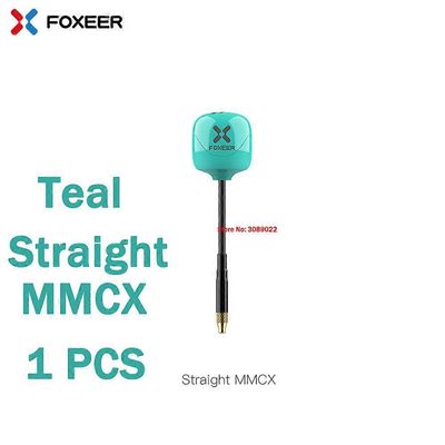 Foxeer-antenni Lollipop 4 Plus 4+ FPV-antenni 5.8G 2.6Dbi RHCP SMA RPSMA UFL MMCX FPV Omni LDS -antenni FPV Racing Drone 1PCS Teal MMCx S