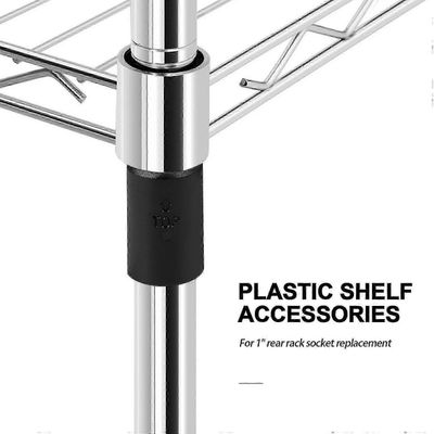 74 pakkausta lankahyllykiinnikkeitä lankahyllyhyllyn lukituskiinnikkeitä 1 tuuman pylväshyllyjen hihojen vaihto