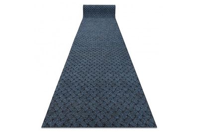 RugsX Løber - Dørmåtte antislip 200 cm VECTRA 800 udendørs, indendørs blå 200x390 cm