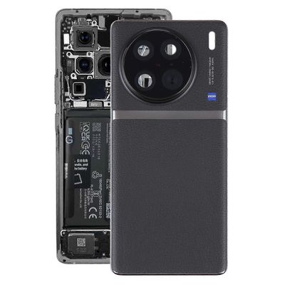 Akun kansi kameran linssillä Vivo X90 Pro mustalle Musta
