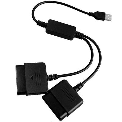 Sopii Ps2-Ps3-PC-kahvasovittimelle USB-PS2/PS3-kahvan muunnoslinjalle Kaksi yhdessä USB 2.0 -ohjainsovitin