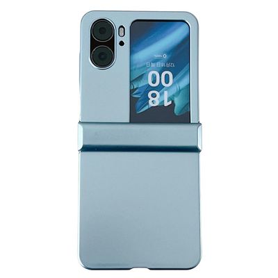 Pearlescent Paint -puhelinkotelo Oppo Find N2 Flipille Sininen