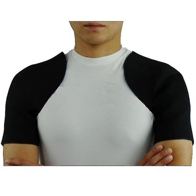 dobbel skulder neopren støtte brace leddgikt braces stropp for menn kvinner gym L