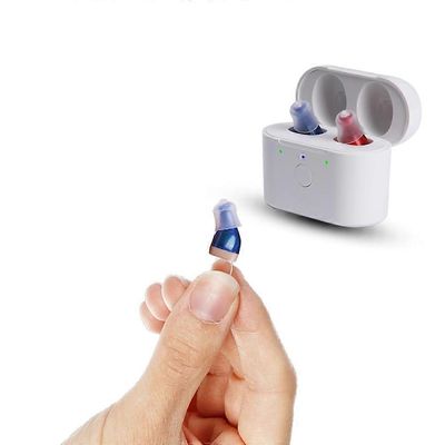 Arysieer Micro in-ear kuulokojeet CIC ladattava näkymätön kuurous vanhukset Paras langaton kuulolaite äänenvahvistin iho