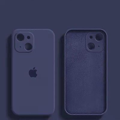 Apple iPhone 14 6.1 Liquid Silicone Phone -kotelon kansi sininen