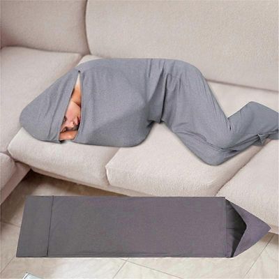 Swaddle aikuisille, puettava peitto, makuupussipeitto, matkapeitto lentokonehotelli, vähentää ahdistusta halata selkääsi, varmista rauhallinen yön ...