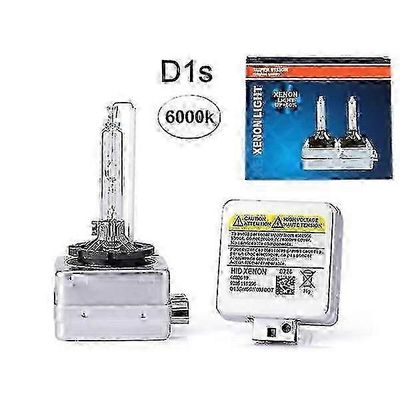 Ksenonlamput +50 % D1S 35W 6000K 2-pakkaus ksenonlamput PK32D