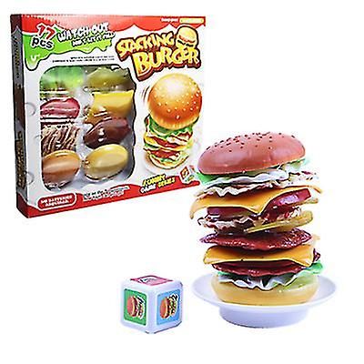 Hamburger Balance Spil Baby Balance Stabling Spil Legetøj