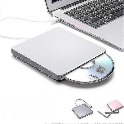Uusi 2024 Pro Mac PC kannettava USB ulkoinen paikka CD / DVD-aseman polttimessa Ying hopea-1
