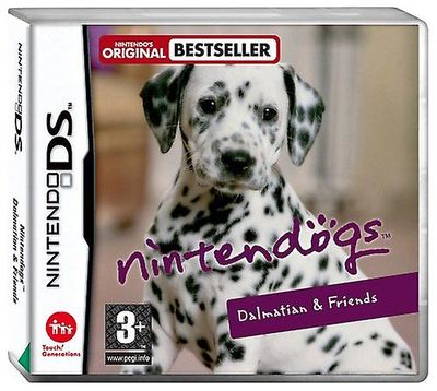 Nintendogs Dalmatian Friends (Nintendo DS) - PAL - Uusi & Sinetöity