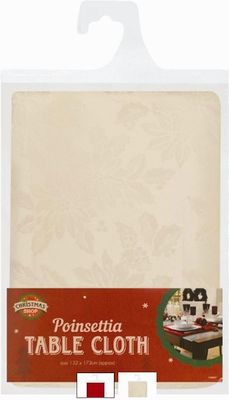 Christmas Jul tabellen klud julestjerne Design - creme - 132 cm x 178 cm Fløde