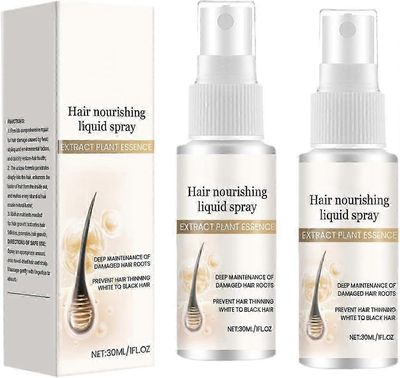 Biotin Hair Growth Essence Spray, 2024 Uusi hiusten kasvusuihke biotiinilla, hiuksia ravitseva nestesuihke, hiustenhoitonestesuihke 2 kpl