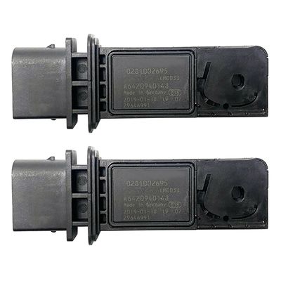 2x Bil Flow Meter Sensor Maf massesensor 0281002695 A6420940148 For - Jnnjv
