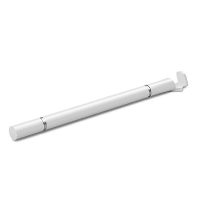 Smart Phone Tablet Stylus Pen Telefon Holder Touch Tegning Skrive Kapasitiv Pen Tablet tilbehør Hvit