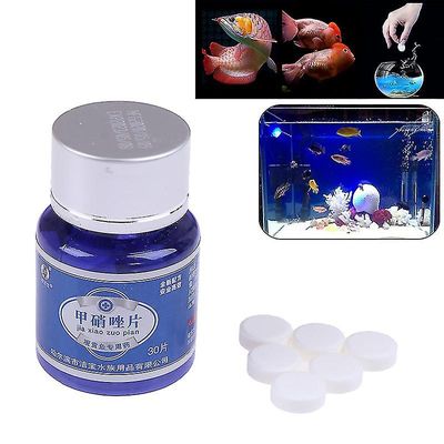 Fisk fungicid 30 tablet metronidazol medicin akvarium anti parasit bakteriel