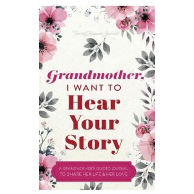 Isoäiti, haluan kuulla tarinasi Muistikirjat Täytä viesti Muistovedet Kirjat Henkilökohtainen painettu päiväkirja Lahja