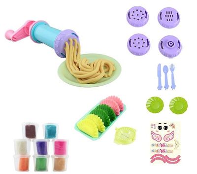 Handuo Børn 's Diy Håndlavet Ikke-giftige Plasticine Clay Mud Clay Puslespil Legetøj Straight