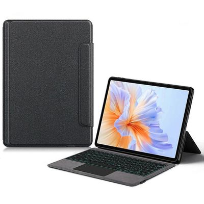 Honor Pad V9 -nahkakotelolle+kosketuslevylle Bluetooth-näppäimistö taustavalaistulla