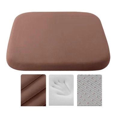 Ergonomiset muistivaahtomuoviset istuintyynyt, mukava tuki työtuolille ja turvaistuimille, lievittää häntäluun painetta Kahvi