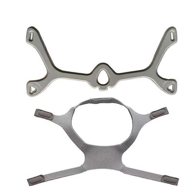 Päähineet ja kangasrunko Wisp-nenämaskille, vaihtorunko ja CPAP-päähineet, vakio Si Harmaa