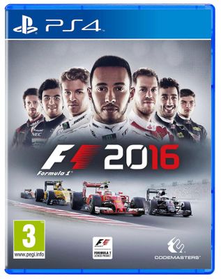 PlayStation 4 F1 2016 (PS4) - Uusi & Sinetöity