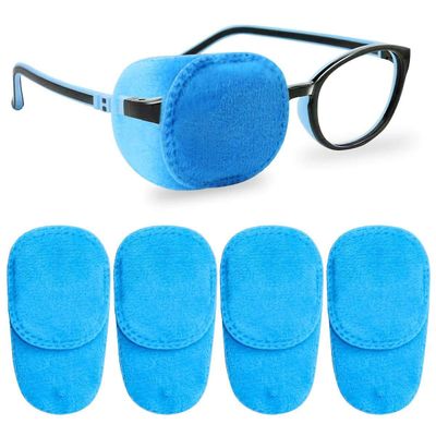 6pcs Børns Dovne Amblyopia Strabismus Øjenmaske blå