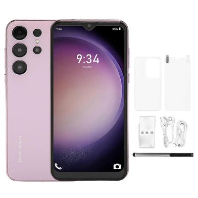 S23 Ultra 6.49" lukitsematon älypuhelin violetti kynällä, kaksi SIM-korttia, 8 Gt RAM-muistia, 6800 mAh akku