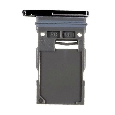 Samsung Galaxy S23 Ultra S918 OEM SIM-korttikelkan pidikkeen vaihto (ilman logoa)-musta Monivärinen Black