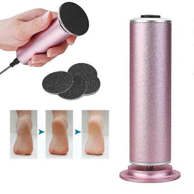 Dermave sähköinen jalkojen kalluksenpoistoaine, kivuton sähköinen kovettumanpoistoaine Vaaleanpunainen Iso-Britannia