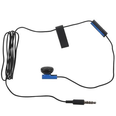 PS4 Controller Headset Earbud med mikrofon og ørepropp svart