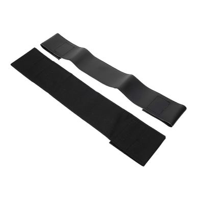 2 kpl Pyörätuolit Aikuiset Pyörätuoli Jalkatuen vaihto Pyörätuoli Vasikan hihna Pyörätuolin osat Transporter Leg Strap Musta 74x10x0.3cm