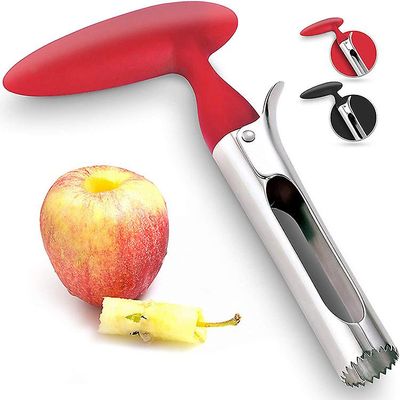 Pære Apple Corer Køkken Gadget Tools Twist Core Seed Remover Vegetabilsk Core fjernet Rød