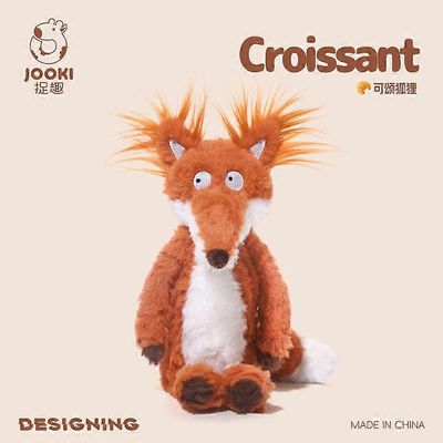 Catch Fun Kosong Fox Turkis Pehmolelu Funny Doll Comfort Doll Syntymäpäivälahja Makuutyyny tytöille Tavallinen pakkaus Kosong Fox 38CM