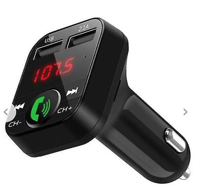 Fm-sender Trådløs Azultooth Car Kit Håndfri bil Mp3 Audio Music Player Dual Usb Radio Modulator Car Kit 2.1a Usb-oplader