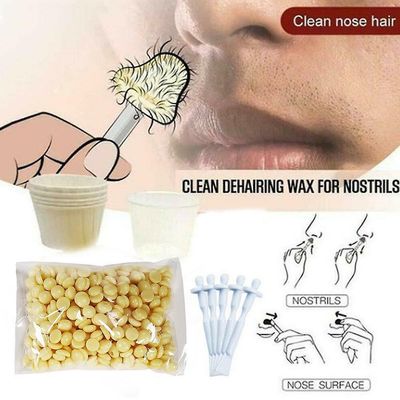 Nenäkorvan karvanpoistovahasarja kivuton &; helppo poistaa nenävahaus unisex w7Y1 N6 Kuten
