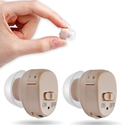 Hørselsforsterker - Hørselsforsterkere for eldre - In-ear lydforsterker - Personlig høreapparat for å hjelpe voksne Hørselsforbedring enhet med ann...
