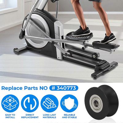 Uusi tulokas rullapyörä toimii Epic FreeMotion HealthRider Proformin kanssa NordicTrack elliptiselle OEM-340773