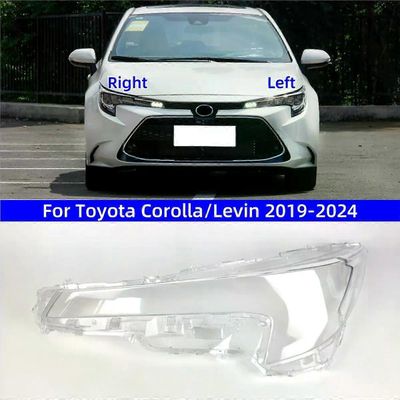 Toyota Corolla/Levin 2019 2020 2021 2022 2023 2024 Auton sisäosat Ajovalot Lampun lasi Läpinäkyvä kuori-Vasen ja Oikea-A