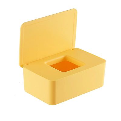 Zch Vævskasse Støvtæt vævskasse Vådservietter Dispenser Yellow