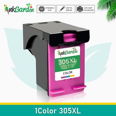Swees InkGarden 305 XL til HP 305 XL HP 305 blækpatron renoveret til HP DeskJet Plus-serien 4120 4121 4122 4130 4140 4152 1 farve