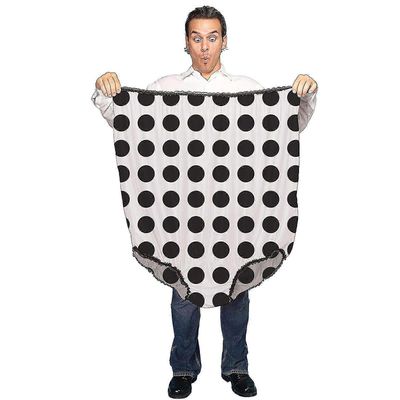 Hauska iso alusvaatteet Mama Undies Plus koko Granny pikkuhousut Valkoinen norsuvitsi lahja naisille Miehet, 100% Uusi Mustavalkoisia pisteitä