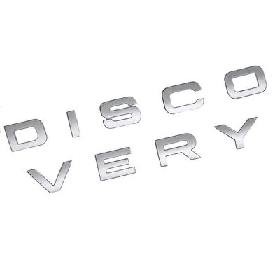 Viewleaf 3d matta Slive Letter Discovery -auto takana etumerkki tunnus tarratarratarra etuhupun takakontille